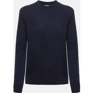 Bottega Veneta Cashmere and leather sweater - blue - S