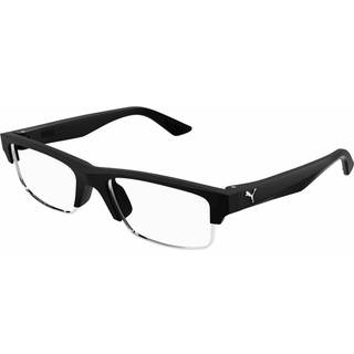 Puma PU0406O 001 54 Briller Mænd Black - Silver - 54mm