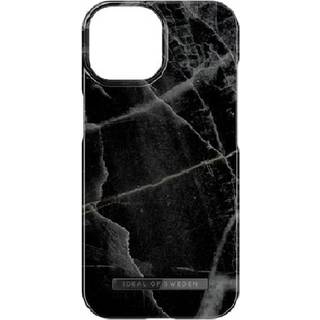 iDeal of Sweden iPhone 15 Plus etui, Black Thunder Marble