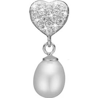 Christina Jewelry Sparkling heart vedhæng i sølv