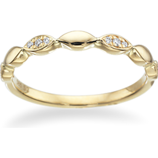 Scrouples Ring i 14 Karat Guld med Diamanter 0,06 Carat W/SI