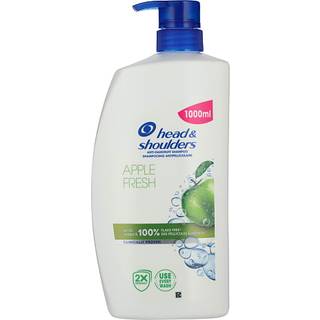 Head & Shoulders Apple Fresh Anti Dandruff Shampoo Pump for Daily Use 1000 ml