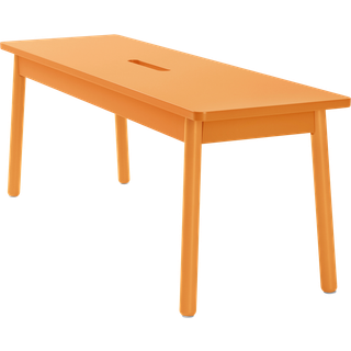 KINNA bænk 120 cm - Orange