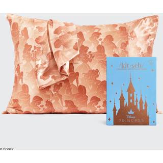 Kitsch standard satin pillowcase disney princess party 26x19cm