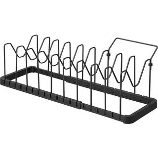 Yamazaki Pandeholder med udtræk - Sort - 45-82cm x 20cm x 17,5cm - Thora