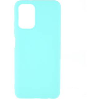 Xiaomi Poco M5S / Redmi Note 10S Fleksibelt Mat Plastik Cover - Lyseblå