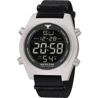 KHS INCSD.NB Herren-Armbanduhr Inceptor Steel Digital