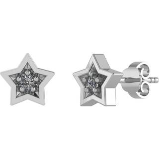 Smykkekæden Stjerne Sterling Sølv Ørestikker DMB0295S
