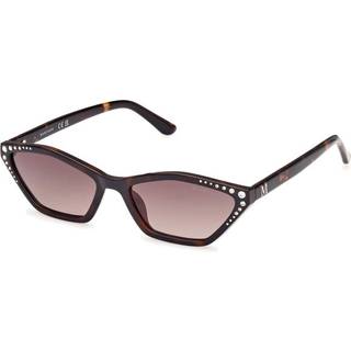 Guess GM00002 52F 56 Solbriller Kvinder Tortoiseshell - Dark Tortoise with Gems - 56mm
