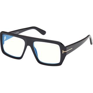 TOM FORD Mand FT5903-B 1 Optiske stel Acetat Sort Firkantet Normal