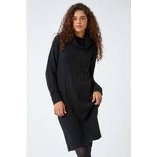 Roman Roman Rullekrave Strikket Trøje Kjole - 10