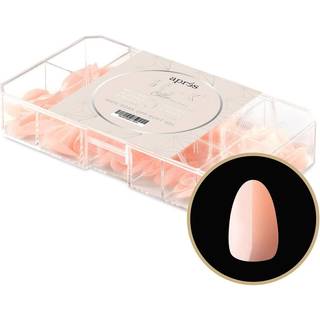 APRES Neutrals Gel-X Chloe Box of Nail Tips 11 Størrelser 00-9 Soft Gel Tip Box (150stk) (Natural Almond Extra Short 150)