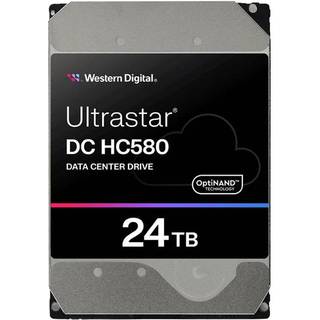WD Ultrastar DC HC580 24TB 3.5 HDD SATA 512E SE 7200RPM  0F62796/WUH722424ALE6L4