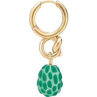 Maria Black Birds Nest Ørering Single 18 kt. Forgyldt Sølv 100981YG-GRE - Dame - 925 Sterling Silver