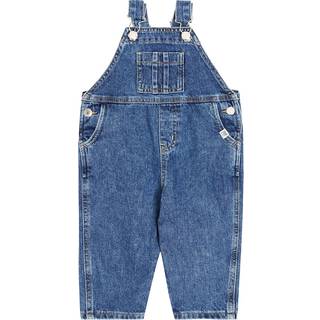 Liewood Baby Mingo cotton denim overalls - blue - M 6