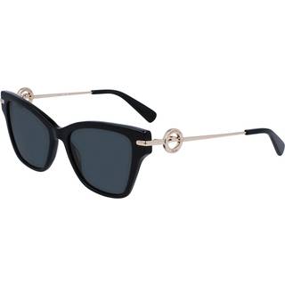 Longchamp LO737S 001 52 Solbriller Kvinder Black - Black - 52mm