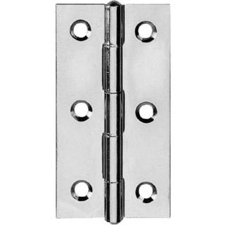 TOOLCRAFT Schmale hængsler 80 mm Stål, blå forzinket. 1