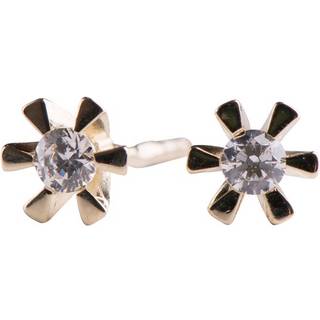 Siersbøl 8kt. guldørestikker med cubic zirkonia