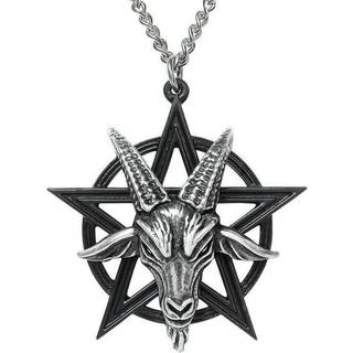 Baphomet Pentagramm Anhänger mit Kette