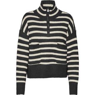 VERO MODA dame pullover VMCARRY - Black BIRCH - M