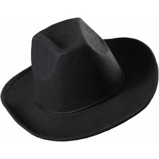 Cowboy Filzhut Schwarz