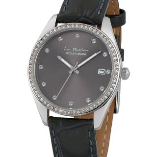 Jacques Lemans LP-133A La Passion Grå/Læder Ø35 mm