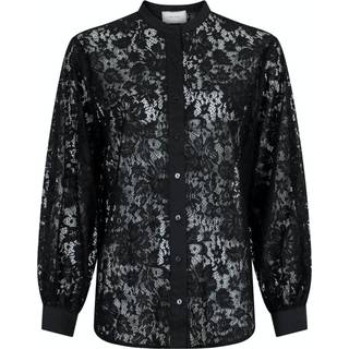 Mae Lace Skjorte, Black, 38