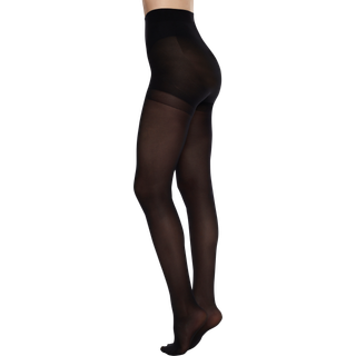 Swedish Stockings Anna Control Top Tights L - Black - L