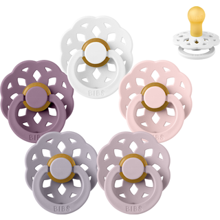 BIBS Rund Boheme Sut - Sampak - 5 stk. - Str. 1 - Lovely Lilacs
