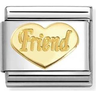 Nomination Gold Friend Heart Charm