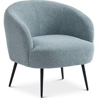 Conrad loungestol, lys blå/sorte ben