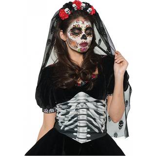 Day of the Dead Totenkopf Haarreifen