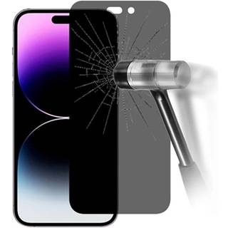 iPhone 15 Privacy Skærmbeskyttelse Hærdet Glas