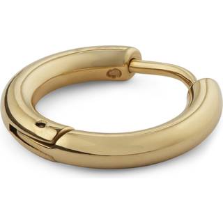 Guldfarvet Hoop Ørering