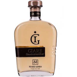 Giare Affinata Gewürztraminer 3 års Marzadro Grappa 41% 70 cl.