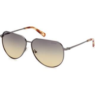 Guess Mand GU00089 06P Solbriller Metal Grå Grøn Pilot Normal Skygge