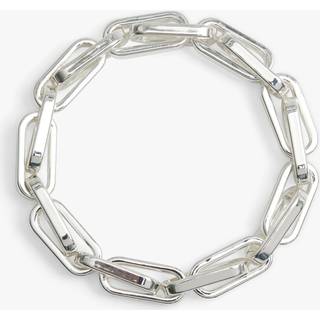 Jon Richard Jon Richard Silver Tone Chain Stretch Bracelet