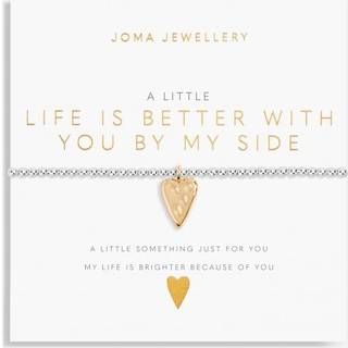 Joma A Little Life Is Better With You By My Side Bracelet - Adjustable - Gold