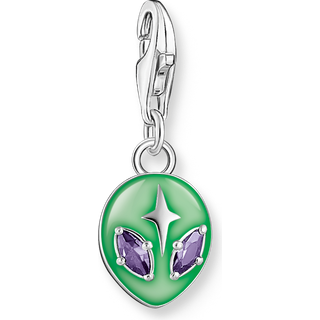 Thomas Sabo Charm - Alienkopf - 2050-041-6 - grün