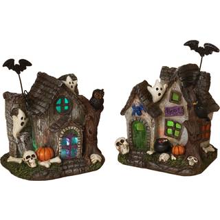 Spooky Haunted House mit LED 17cm
