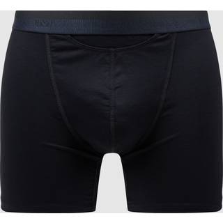 HOM Herren Long Boxer blau Baumwolle & Mix unifarben