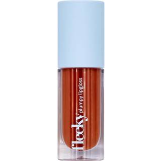 Fleeky Plumpy Lip Gloss - Hydrating with Volume Effect Toffee Brown (5 ml)