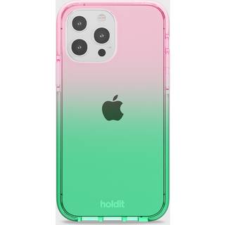 Phone case Seethru Gradient Grass Green/Bright Pink iPhone 13 Pro - Lyserød - Add QTY