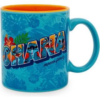 Disney Lilo & Stitch """" Ohana betyder familie """" Keramisk krus | Holder 20 ounces