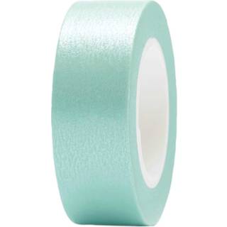 Paper Poetry Tape uni 15mm 10m - Aqua