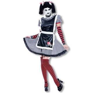 Gothic Schlenkerpuppen Kostüm L