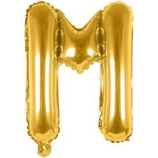 Folienballon Buchstabe gold 36cm