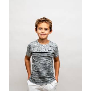 Nike Drenge T-shirt Sort/Hvid