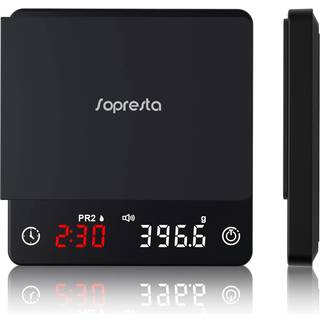 Sopresta Premium Micro Kaffe/Espresso Vægt SCS-004 - Sort
