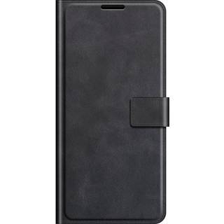 Motorola Moto G50 Læder Flip Cover m. Ståfunktion & Kortholder - Sort